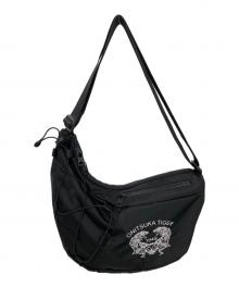 Onitsuka Tiger（オニツカタイガー）の古着「MESSENGER BAG メッセンジャーバッグ」｜ブラック