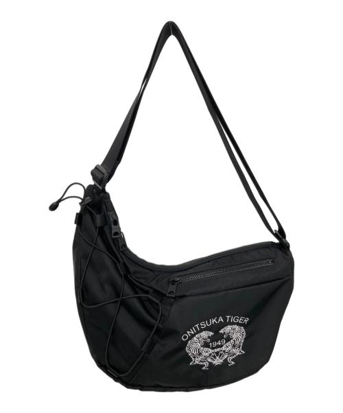 Onitsuka Tiger（オニツカタイガー）Onitsuka Tiger (オニツカタイガー) MESSENGER BAG メッセンジャーバッグ ブラックの古着・服飾アイテム