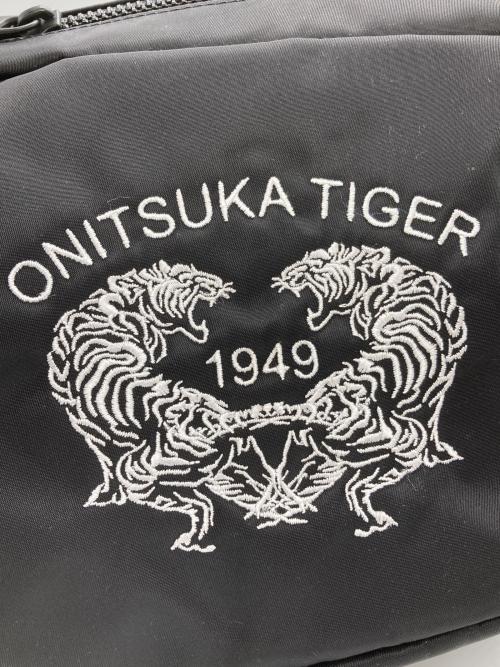 Onitsuka Tiger（オニツカタイガー）Onitsuka Tiger (オニツカタイガー) MESSENGER BAG メッセンジャーバッグ ブラックの古着・服飾アイテム