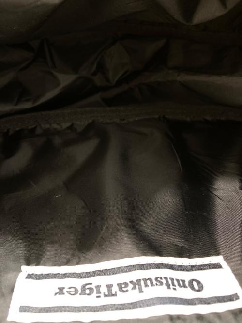 Onitsuka Tiger（オニツカタイガー）Onitsuka Tiger (オニツカタイガー) MESSENGER BAG メッセンジャーバッグ ブラックの古着・服飾アイテム