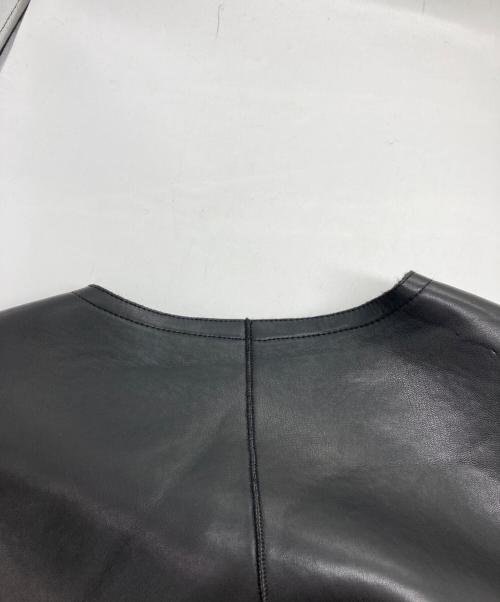 JOURNAL STANDARD relume（ジャーナルスタンダード レリューム）JOURNAL STANDARD relume (ジャーナルスタンダード レリューム) リバーシブルフェイクレザーコート ブラック サイズ:FREEの古着・服飾アイテム