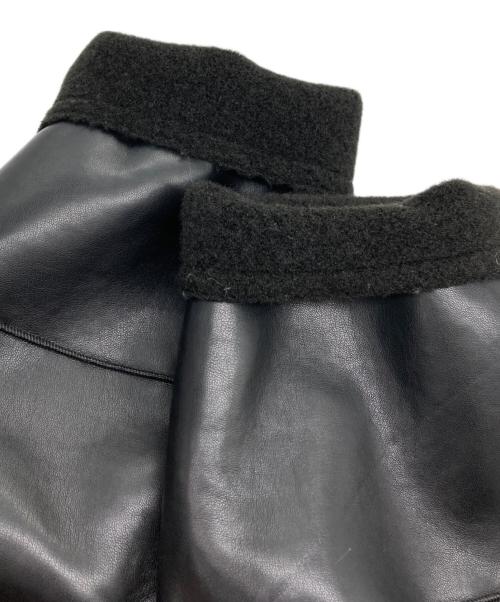 JOURNAL STANDARD relume（ジャーナルスタンダード レリューム）JOURNAL STANDARD relume (ジャーナルスタンダード レリューム) リバーシブルフェイクレザーコート ブラック サイズ:FREEの古着・服飾アイテム