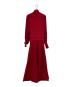 PAMEO POSE（パメオポーズ）の古着「Mandarin Knit Dress」｜レッド