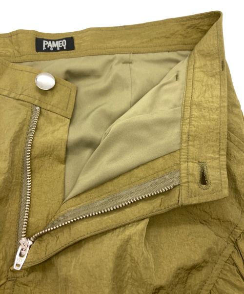 PAMEO POSE（パメオポーズ）PAMEO POSE (パメオポーズ) V Belt Skirt カーキ サイズ:Sの古着・服飾アイテム