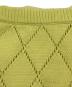 中古・古着 BORDERS at BALCONY (ボーダーズアットバルコニー) SPRING CHUNKY KNIT SKIRT イエロー サイズ:36：8000円