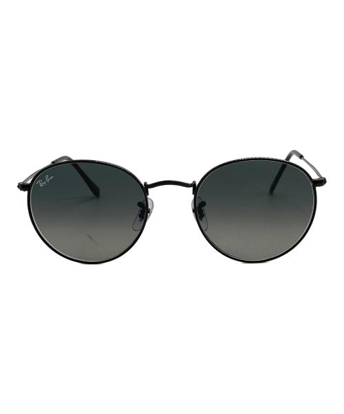 RAY-BAN（レイバン）RAY-BAN (レイバン) ROUND FLAT LENSES　サングラス ブラック サイズ:53□21 145の古着・服飾アイテム