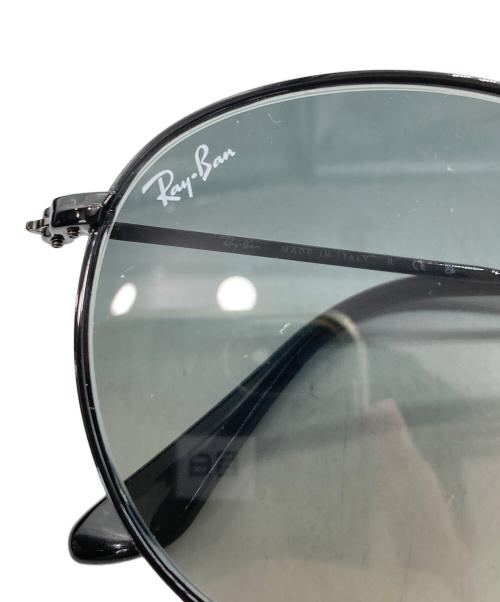 RAY-BAN（レイバン）RAY-BAN (レイバン) ROUND FLAT LENSES　サングラス ブラック サイズ:53□21 145の古着・服飾アイテム