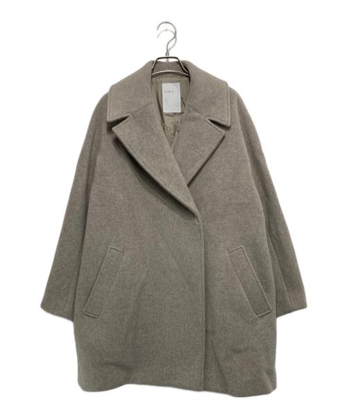 Noble（ノーブル）Noble (ノーブル) MTRビッグカラーコート ベージュ サイズ:36の古着・服飾アイテム