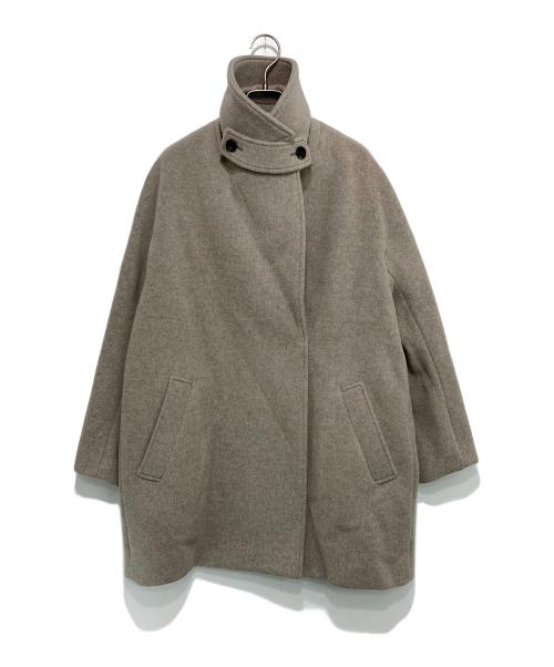 Noble（ノーブル）Noble (ノーブル) MTRビッグカラーコート ベージュ サイズ:36の古着・服飾アイテム