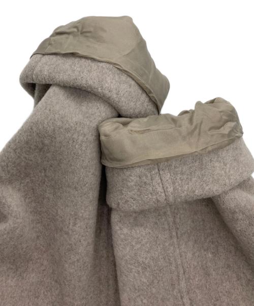 Noble（ノーブル）Noble (ノーブル) MTRビッグカラーコート ベージュ サイズ:36の古着・服飾アイテム