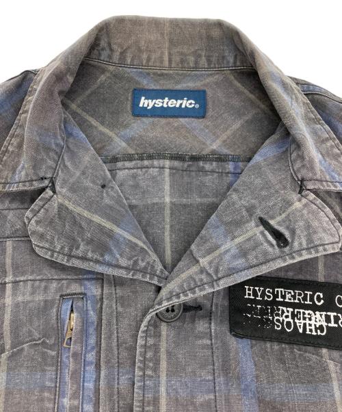 hysteric（ヒステリック）HYSTERIC (ヒステリック) チェックベスト グレー サイズ:FREEの古着・服飾アイテム