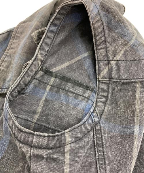 hysteric（ヒステリック）HYSTERIC (ヒステリック) チェックベスト グレー サイズ:FREEの古着・服飾アイテム