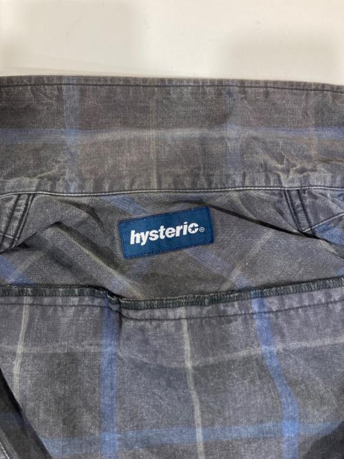 hysteric（ヒステリック）HYSTERIC (ヒステリック) チェックベスト グレー サイズ:FREEの古着・服飾アイテム