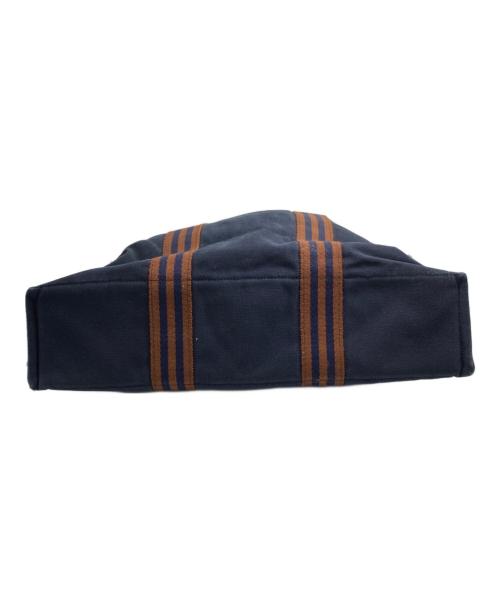HERMES（エルメス）HERMES (エルメス) フールトゥMM トートバッグ ネイビー×ブラウンの古着・服飾アイテム