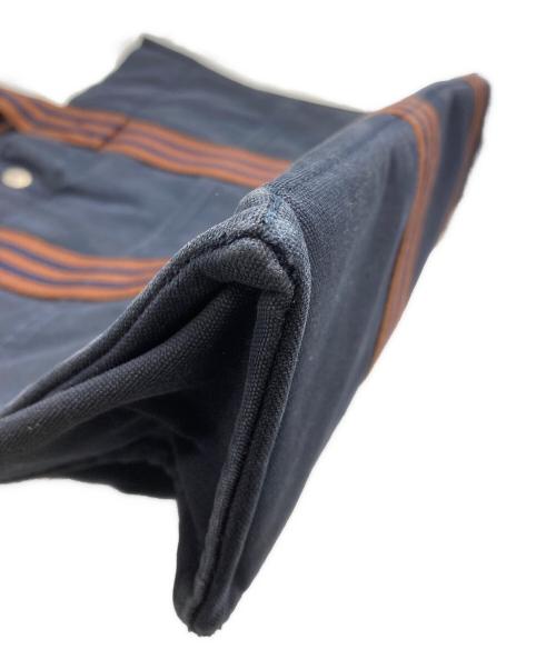 HERMES（エルメス）HERMES (エルメス) フールトゥMM トートバッグ ネイビー×ブラウンの古着・服飾アイテム