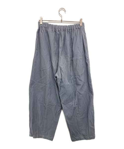 HUIS（ハウス）HUIS (ハウス) シャトルコーデュロイバルーンパンツ スカイブルー サイズ:Fの古着・服飾アイテム