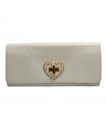 PRADA（プラダ）の古着「SAFFIANO HEART 長財布」｜BIANCO (ホワイト)