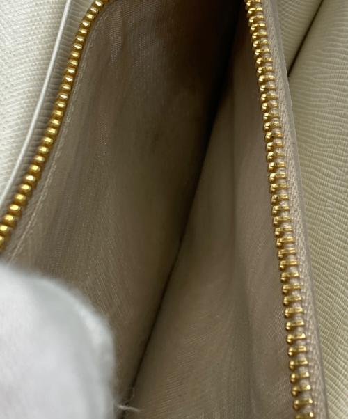 PRADA（プラダ）PRADA (プラダ) SAFFIANO HEART 長財布 BIANCO (ホワイト)の古着・服飾アイテム