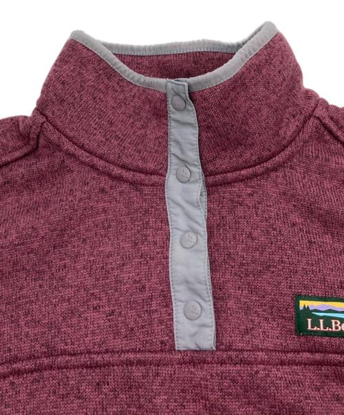 L.L.Bean（エルエルビーン）L.L.Bean (エルエルビーン) フリースジャケット パープル サイズ:Mの古着・服飾アイテム