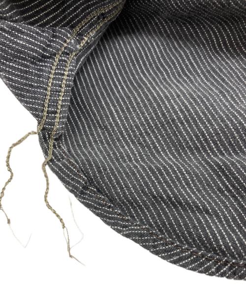 RRL（ダブルアールエル）RRL (ダブルアールエル) ストライプシャツ ブラック サイズ:170/92Aの古着・服飾アイテム