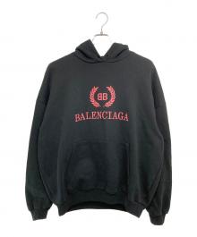 BALENCIAGA（バレンシアガ）の古着「BBロゴ フーディー」｜ブラック