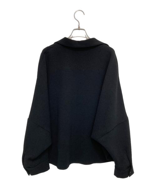 Plage（プラージュ）Plage (プラージュ) GEORGETTE SKIPPER ブラウス ブラック サイズ:-の古着・服飾アイテム