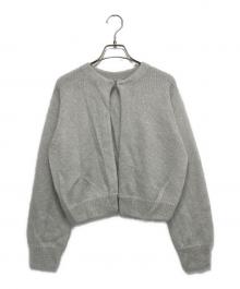 ARTISAN&ARTIST（アルティザン＆アーティスト）の古着「モヘアシルクニットカーディガン」｜グレー