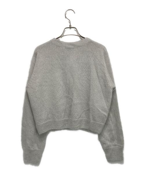 ARTISAN&ARTIST（アルティザン＆アーティスト）ARTISAN&ARTIST (アルティザン＆アーティスト) モヘアシルクニットカーディガン グレー サイズ:SIZE 9の古着・服飾アイテム