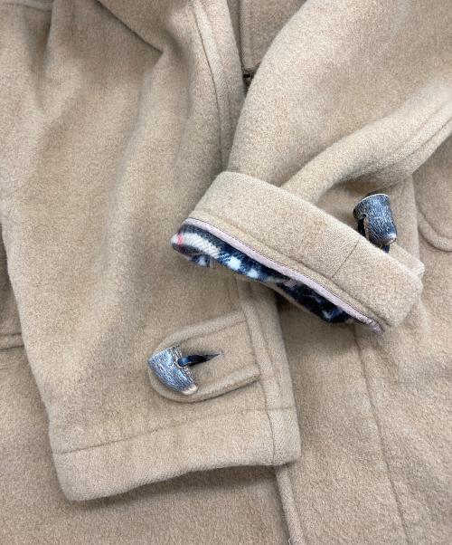 Burberry's（バーバリーズ）Burberry's (バーバリーズ) 裏ノバチェック ダッフルコート キャメル サイズ:150Aの古着・服飾アイテム