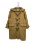 Burberry's（バーバリーズ）の古着「裏ノバチェック ダッフルコート」｜キャメル