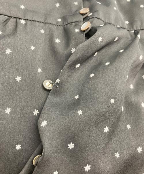 Ron Herman（ロンハーマン）Ron Herman (ロンハーマン) 総柄ワンピース ブラック サイズ:XSの古着・服飾アイテム