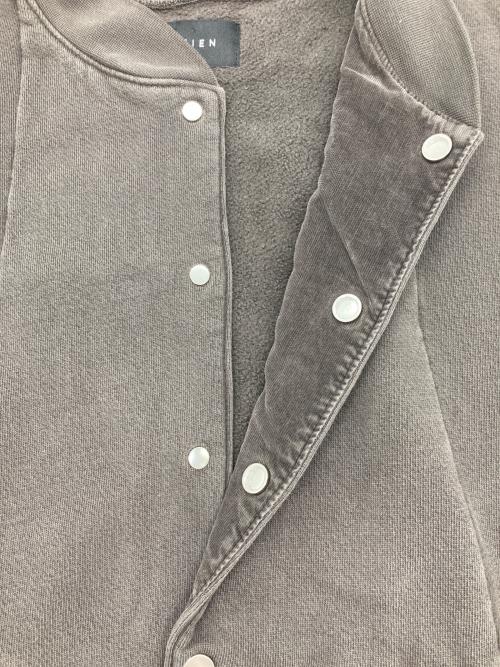 LES TIEN（レスティエン）LES TIEN (レスティエン) スウェットジャケット グレー サイズ:Sの古着・服飾アイテム