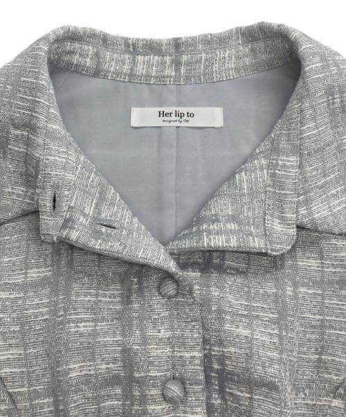 HER LIP TO（ハーリップトゥ）HER LIP TO (ハーリップトゥ) Annecy Belted Dress アヌシーベルトドレス ピンク サイズ:Sの古着・服飾アイテム