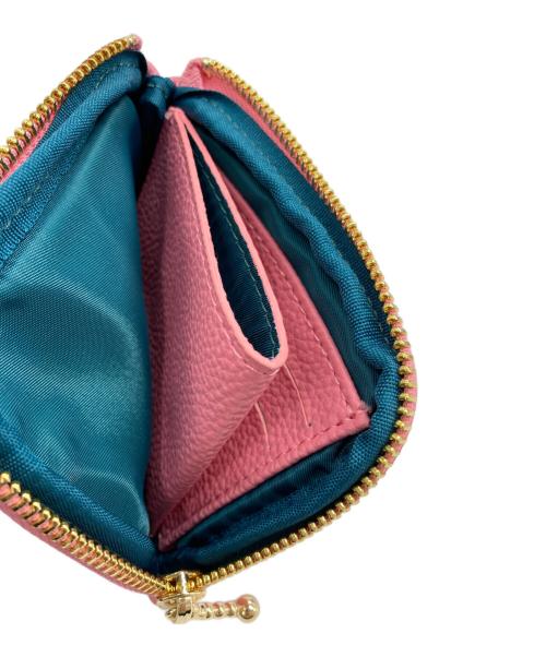 PAMEO POSE（パメオポーズ）PAMEO POSE (パメオポーズ) Meta Heart Multi Bag ブルー×ピンクの古着・服飾アイテム