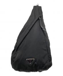 PRADA（プラダ）の古着「Re-Nylon ナイロンショルダーバッグ」｜ブラック