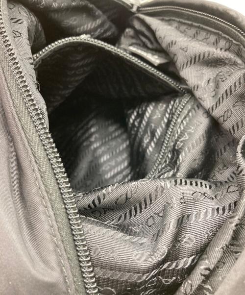 PRADA（プラダ）PRADA (プラダ) Re-Nylon ナイロンショルダーバッグ ブラックの古着・服飾アイテム