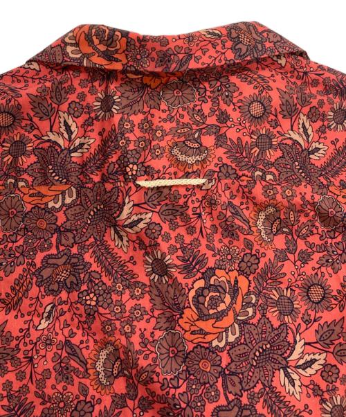 YAECA（ヤエカ）YAECA (ヤエカ) NOTTINGHAM プルオーバーシャツドレス レッド サイズ:Mの古着・服飾アイテム