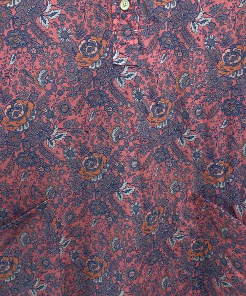 YAECA（ヤエカ）YAECA (ヤエカ) NOTTINGHAM プルオーバーシャツドレス レッド サイズ:Mの古着・服飾アイテム