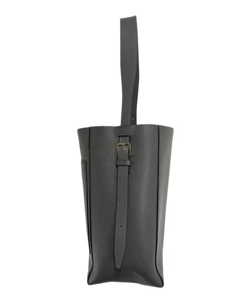 Valextra（ヴァレクストラ）Valextra (ヴァレクストラ) バケット トートバッグ グレーの古着・服飾アイテム
