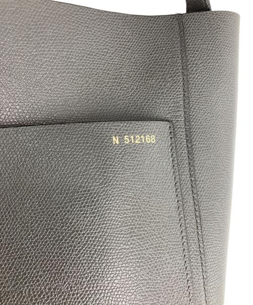 Valextra（ヴァレクストラ）Valextra (ヴァレクストラ) バケット トートバッグ グレーの古着・服飾アイテム