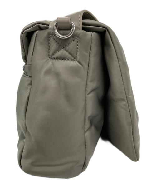 DIESEL（ディーゼル）DIESEL (ディーゼル) ナイロン2WAYショルダーバッグ グレーの古着・服飾アイテム