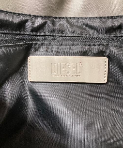 DIESEL（ディーゼル）DIESEL (ディーゼル) ナイロン2WAYショルダーバッグ グレーの古着・服飾アイテム