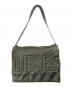 DIESEL (ディーゼル) ナイロン2WAYショルダーバッグ グレー：12000円