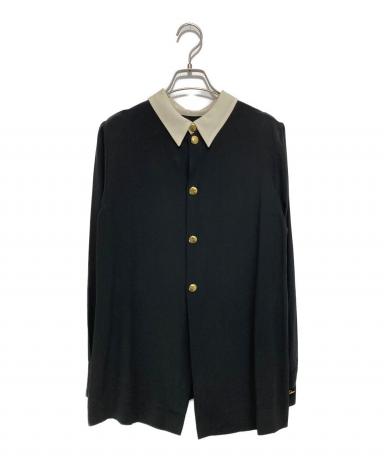 美品☆MARNI☆シルクブラウス☆シルク100%☆マルニ☆サイズ40☆トップス 中古・古着通販】MARNI (マルニ) シルクブラウス ブラック サイズ:40