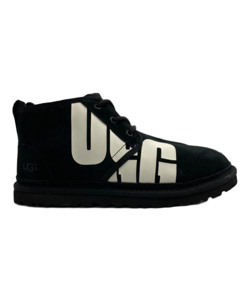 UGG（アグ）UGG (アグ) NEUMEL CHOPD ショートブーツ ブラック サイズ:US 9の古着・服飾アイテム