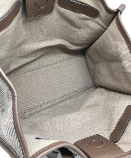 GIANNI CHIARINI（ジャンニ キアリーニ）GIANNI CHIARINI (ジャンニ キアリーニ) MAECELLA トートバッグ ブラウンの古着・服飾アイテム