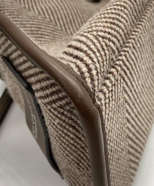GIANNI CHIARINI（ジャンニ キアリーニ）GIANNI CHIARINI (ジャンニ キアリーニ) MAECELLA トートバッグ ブラウンの古着・服飾アイテム