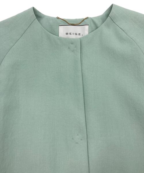 BEIGE（ベイジ）BEIGE (ベイジ) PORDIC / スプリングコート グリーンの古着・服飾アイテム