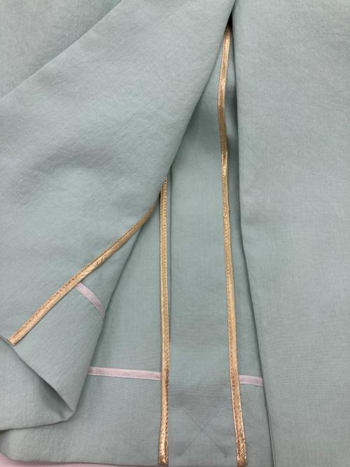 BEIGE（ベイジ）BEIGE (ベイジ) PORDIC / スプリングコート グリーンの古着・服飾アイテム