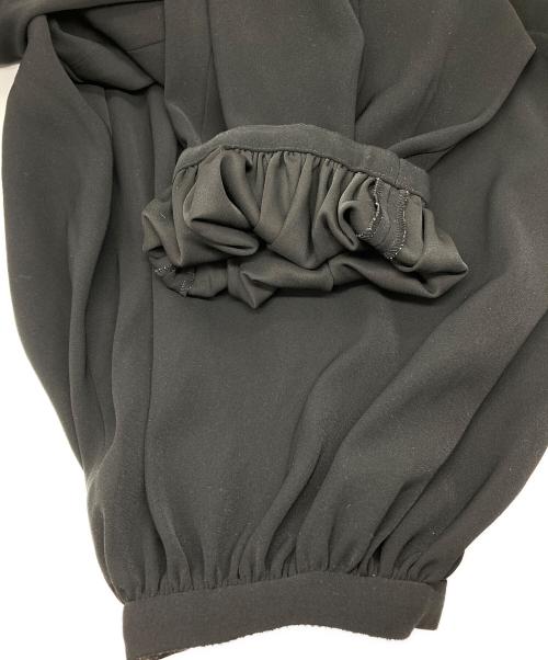 ENFOLD（エンフォルド）ENFOLD (エンフォルド) クロップドバルーンパンツ ブラック サイズ:38の古着・服飾アイテム